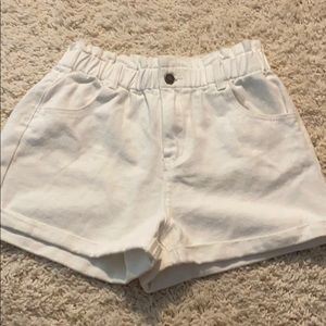 Paper bag shorts